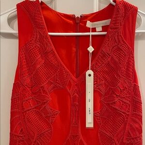 NWT Jonathan Simkhai Red Dress Size 4